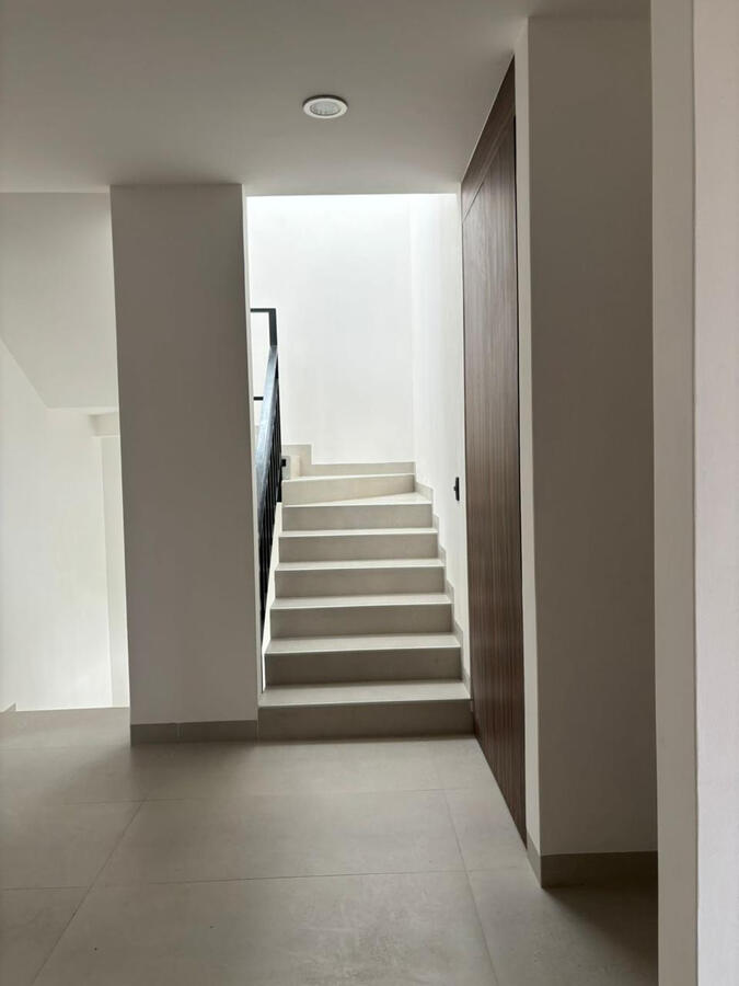 Escalera a roof garden